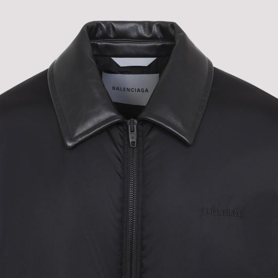26FW 발렌시아가 코쿤 보머 재킷 A009J9 TUO21 1000 BLACK - BALENCIAGA