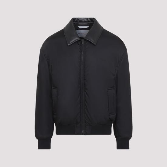 26FW 발렌시아가 코쿤 보머 재킷 A009J9 TUO21 1000 BLACK