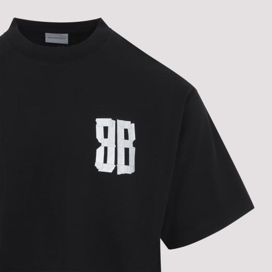 26FW 발렌시아가 탑 871733 TVVE4 1000 BLACK - BALENCIAGA