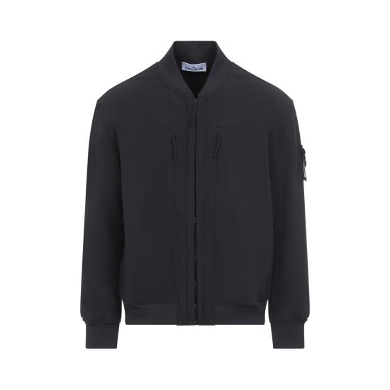 26FW 스톤 아일랜드 봄버 자켓 L2S15Q100006 S0B22 V0029 BLACK - STONE ISLAND