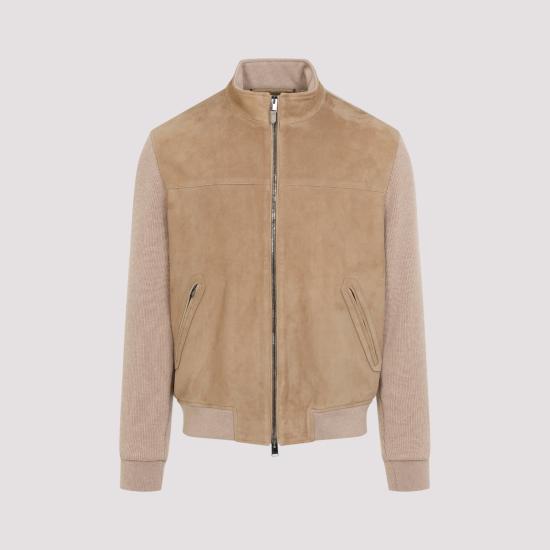 26FW 카날리 봄버 자켓 O70522 LE00325 701 BEIGE - CANALI