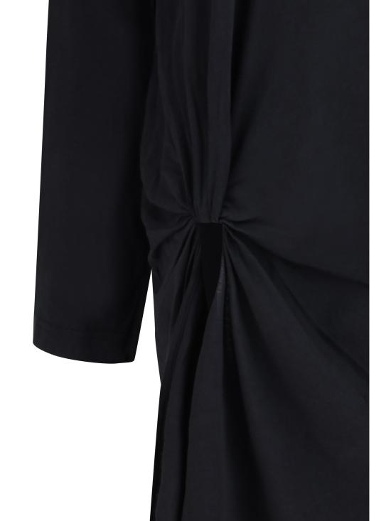 26FW 발렌시아가 원피스 A009I6TUVB2 1000 BLACK - BALENCIAGA