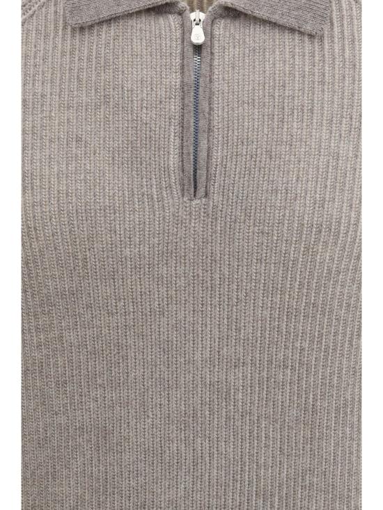 26FW 브루넬로 쿠치넬리 스웨터 M22700505 CUT04 GREY - BRUNELLO CUCINELLI