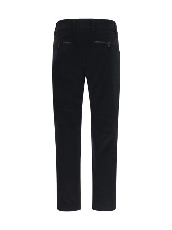 26FW 돌체앤가바나 스트레이트 팬츠 GP0G7TGK604 N0000 BLACK - DOLCE & GABBANA