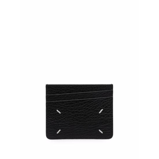  마르지엘라 남성지갑 메종  스몰 레더 굿즈 지갑 & 카드홀더 블랙 - MAISON MARGIELA