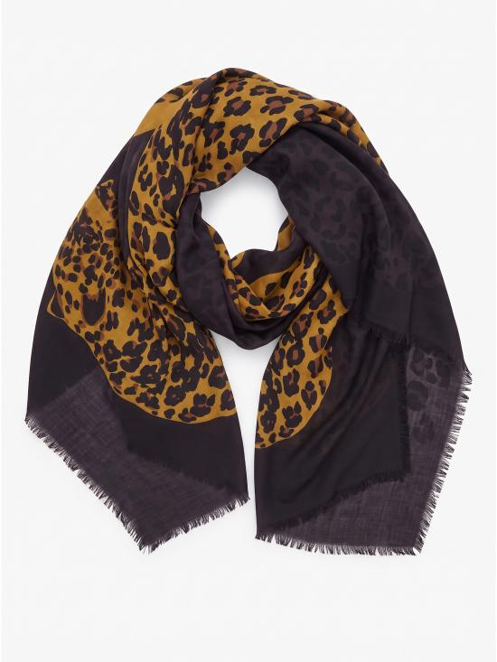 26FW 생로랑 머플러/스카프 834052 BLACK - SAINT LAURENT