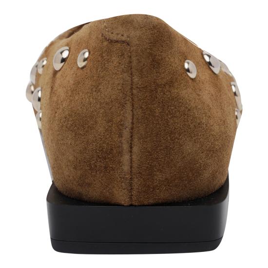 26FW 엔젤 알라르콘 플랫 슈즈 26507 530BCOW SUEDE BROWN - ANGEL ALARCON