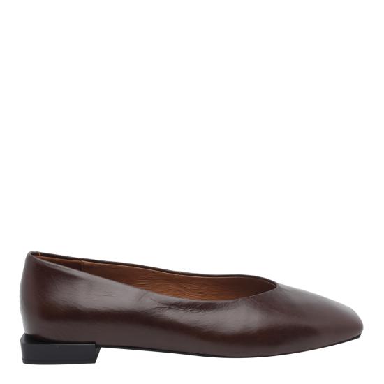 26FW 엔젤 알라르콘 플랫 슈즈 26500 535AGRETA CASTANA BROWN