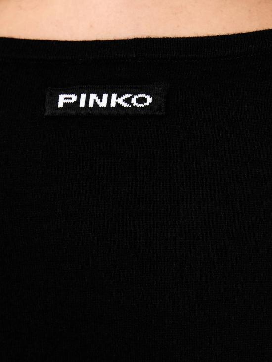 26FW 핑코 가디건 107267A3I0 Z99 NERO LIMOUSINE - PINKO