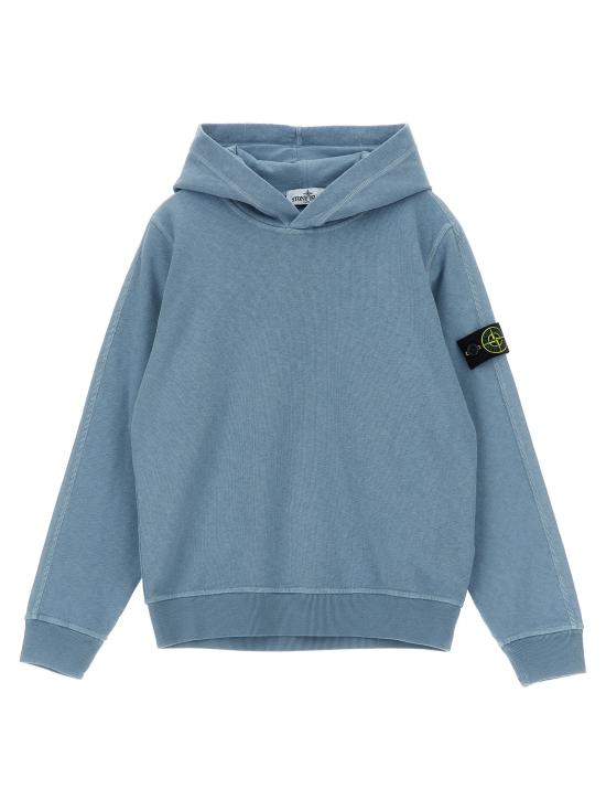  스톤 아일랜드 후드 티셔츠 LDL1S166100001S0060V014A BLUE