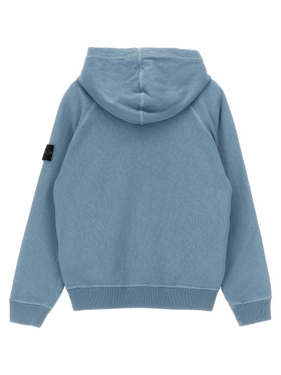  스톤 아일랜드 후드 티셔츠 LDL1S166100001S0060V014A BLUE - STONE ISLAND