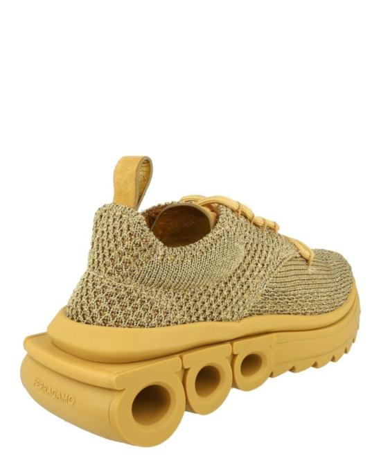  살바토레 페라가모 스니커즈 030476 766456 M 20013 6 Brown - SALVATORE FERRAGAMO
