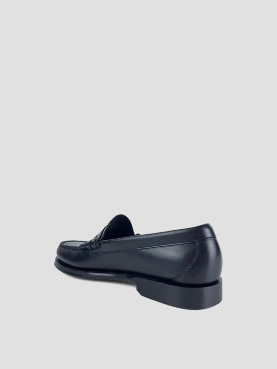 26FW 지에이치 바스앤코 로퍼 BA11081 000 BLACK LEATHER - G.H. BASS & CO.