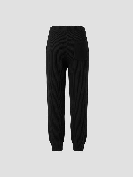 26FW 드리스 반 노튼 스트레이트 팬츠 0212224707 900 BLACK - DRIES VAN NOTEN