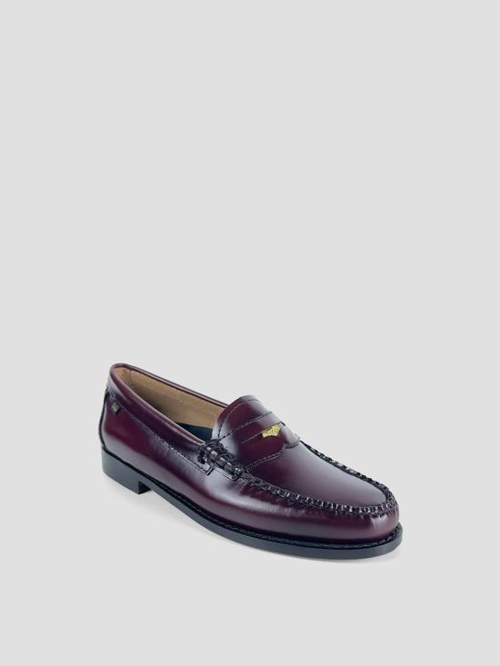 26FW 지에이치 바스앤코 로퍼 BA41010W 0NN WINE LEATHER - G.H. BASS & CO.