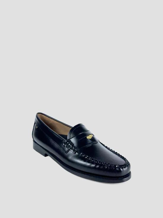 26FW 지에이치 바스앤코 로퍼 BA41010W 000 BLACK LEATHER - G.H. BASS & CO.