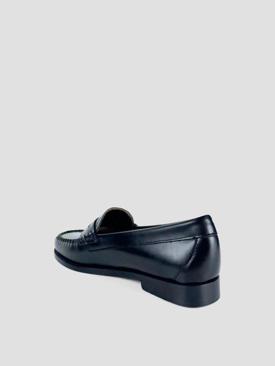 26FW 지에이치 바스앤코 로퍼 BA41010W 000 BLACK LEATHER - G.H. BASS & CO.