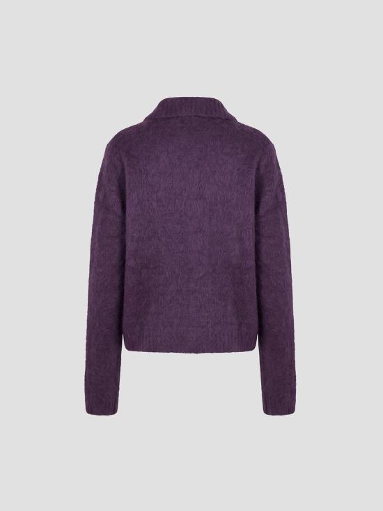 26FW 드리스 반 노튼 스웨터 0212304709 401 PURPLE - DRIES VAN NOTEN