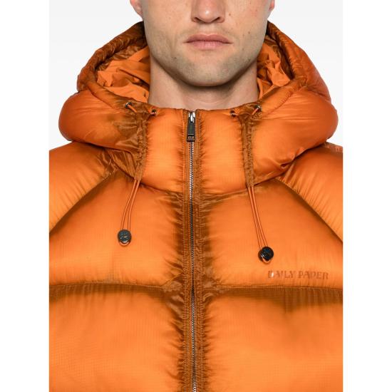 26FW 데일리 페이퍼 숏패딩 2610136 RAGLAN SLE HAWAI ORANGE - DAILY PAPER