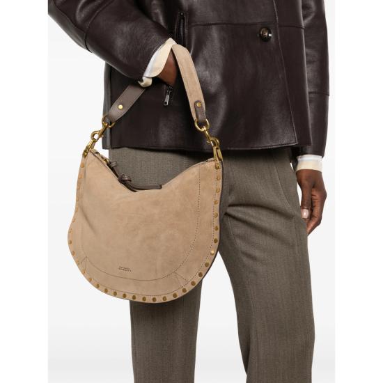 26FW 이자벨마랑 오스칸 소프트 숄더백 B2C03M BF0066FA 50KT NEUTRALS - ISABEL MARANT