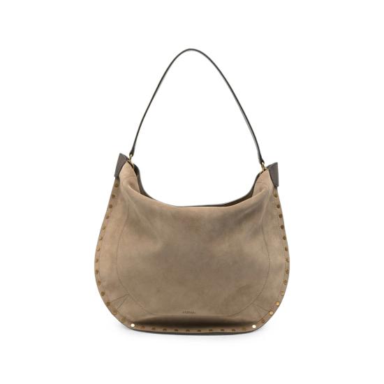 26FW 이자벨마랑 오스칸 소프트 숄더백 B2C03M PP0200FA 50KT NEUTRALS