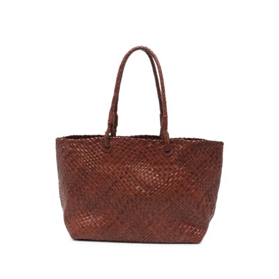 26FW 이벨리브 토트백 BAZIKA TAN BROWN
