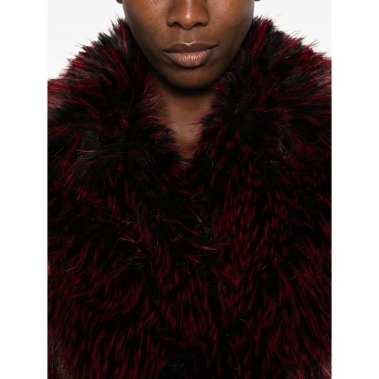 26FW 다이앤 본 퍼스텐버그 자켓 O051ATITRDFFUR TITRD RED BLACK - DIANE VON FURSTENBERG