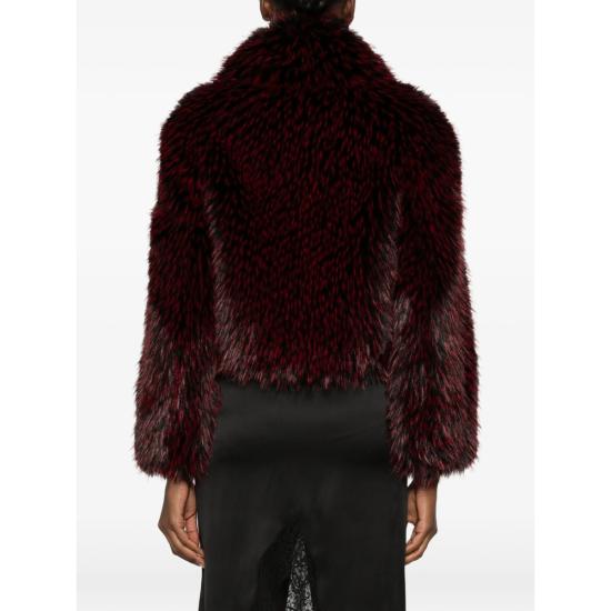 26FW 다이앤 본 퍼스텐버그 자켓 O051ATITRDFFUR TITRD RED BLACK - DIANE VON FURSTENBERG