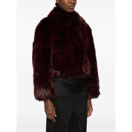 26FW 다이앤 본 퍼스텐버그 자켓 O051ATITRDFFUR TITRD RED BLACK - DIANE VON FURSTENBERG