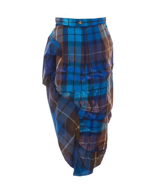 26FW 비비안웨스트우드 미디 스커트 1K01003B W01JFK203 BLUE - VIVIENNE WESTWOOD