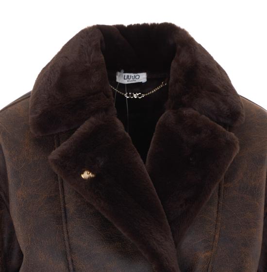 26FW 리우조 자켓 WF6328E1152 L9239 BROWN - LIU JO