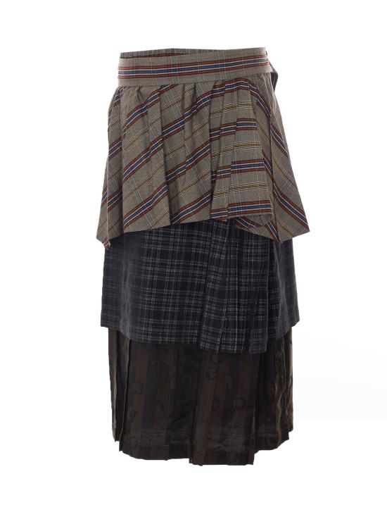 26FW 비비안웨스트우드 미디 스커트 1K010038 C009YO103 MULTICOLOR - VIVIENNE WESTWOOD