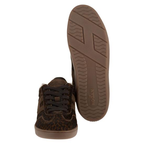 26FW 호간 스니커즈 HXW6470FB6CVHP DARK BROWN - HOGAN