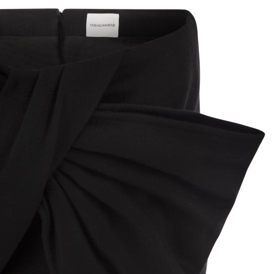 26FW 세븐포올맨카인드 스커트 7NFK0H60 BLACK - 7 FOR ALL MANKIND