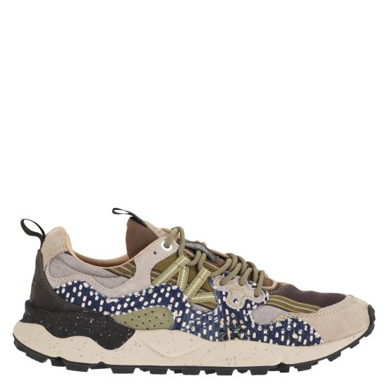 26FW 플라워 마운틴 스니커즈 2017818 BEIGE BLUE