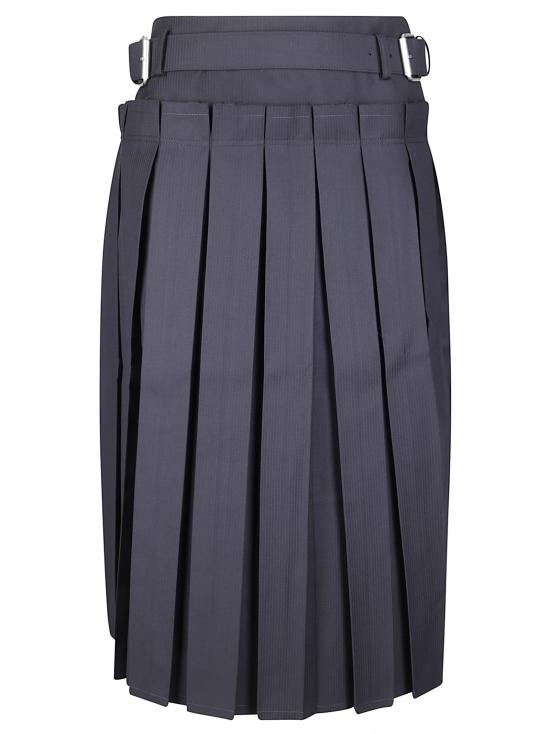 26FW 라 피신 미디 스커트 LF261WN007RA026 999 BLACK