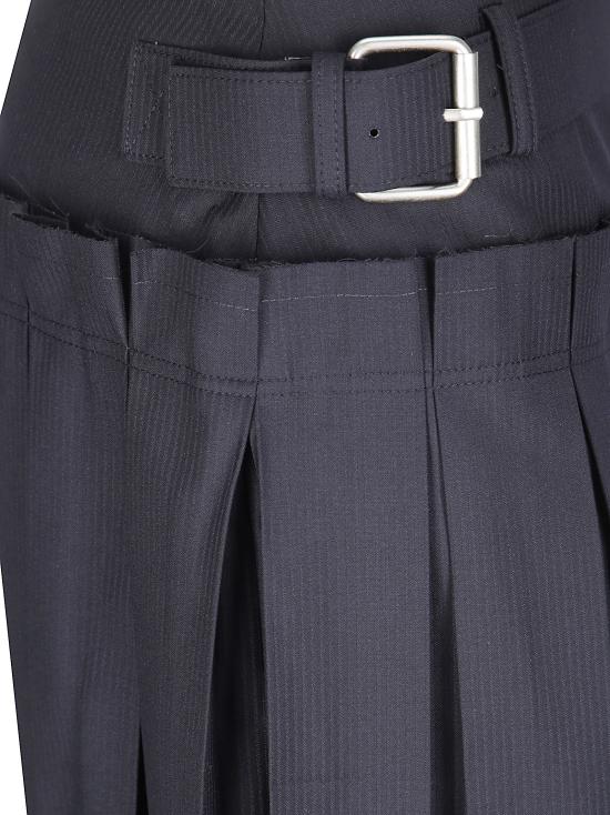 26FW 라 피신 미디 스커트 LF261WN007RA026 999 BLACK - LA PISCINE