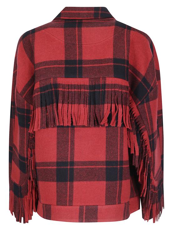 26FW 사이블사렐 자켓 FW26OUTW4 RED PLAID - SIBEL SARAL