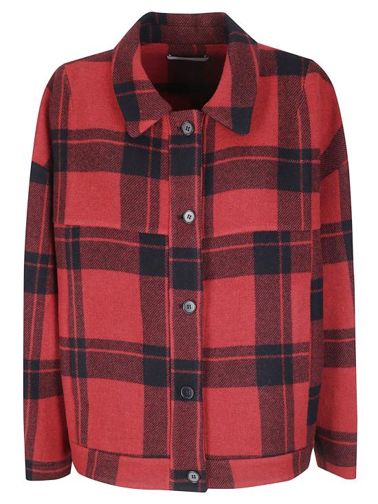 26FW 사이블사렐 자켓 FW26OUTW4 RED PLAID