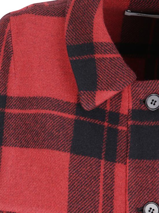 26FW 사이블사렐 자켓 FW26OUTW4 RED PLAID - SIBEL SARAL