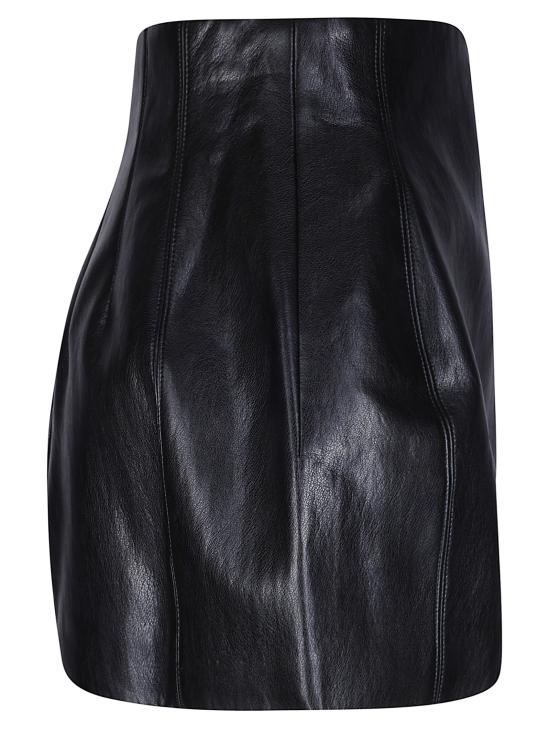 26FW 라 피신 숏 스커트 LF261WN005EL001 999 BLACK - LA PISCINE