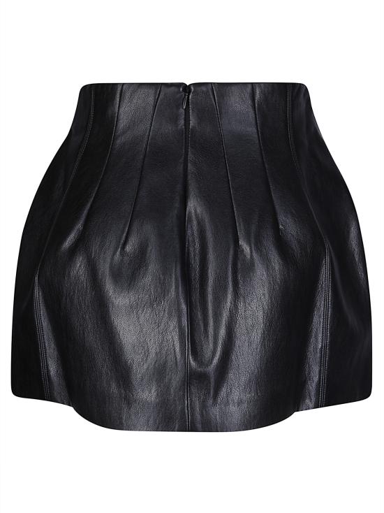 26FW 라 피신 숏 스커트 LF261WN005EL001 999 BLACK - LA PISCINE