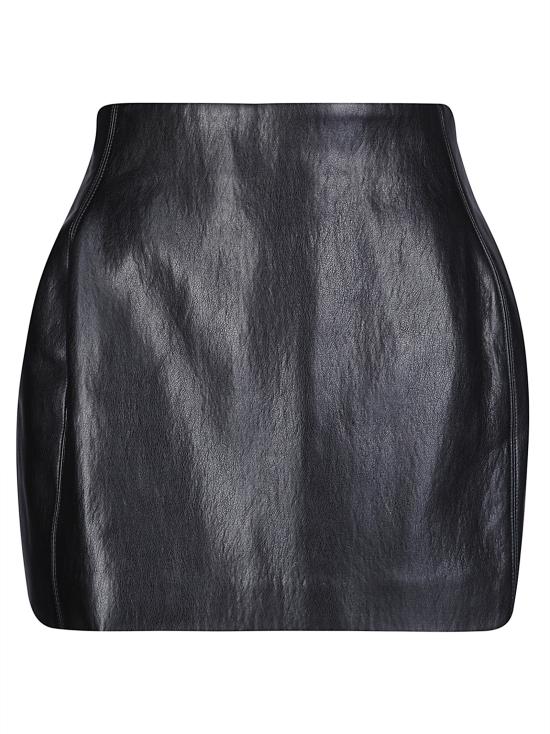 26FW 라 피신 숏 스커트 LF261WN005EL001 999 BLACK
