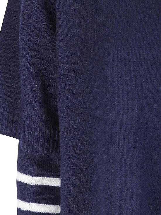 26FW 사이블사렐 반팔 티셔츠 FW26K14 NAVYWWHT NAVY W WHT - SIBEL SARAL