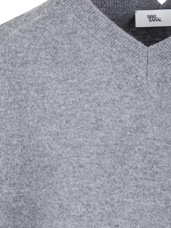 26FW 사이블사렐 후드 티셔츠 FW26K9 GRAY - SIBEL SARAL