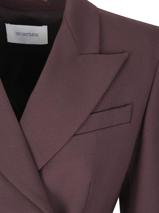 26FW 스포트막스 자켓 2622046012600 003 PLUM - SPORTMAX