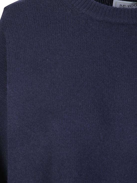 26FW 비유 후드 티셔츠 CD1220F6 080 NAVY - BE YOU