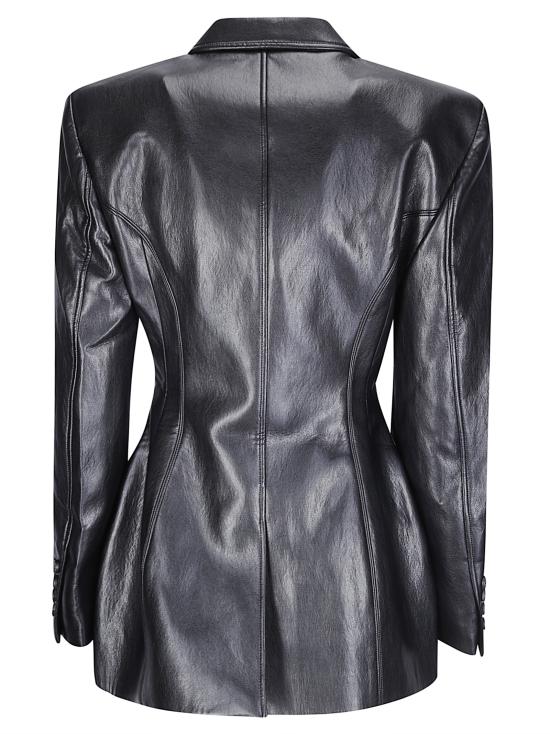 26FW 라 피신 수트 자켓 LF261WJ006EL001 999 BLACK - LA PISCINE