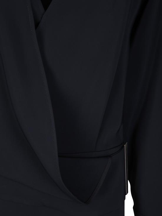26FW 스포트막스 미디 원피스 2622226072600 003 BLACK - SPORTMAX