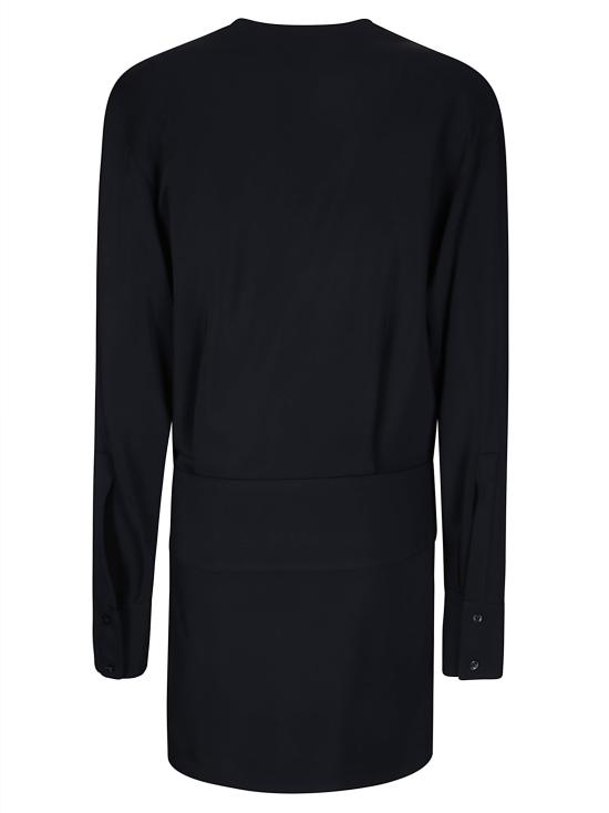 26FW 스포트막스 미디 원피스 2622226072600 003 BLACK - SPORTMAX